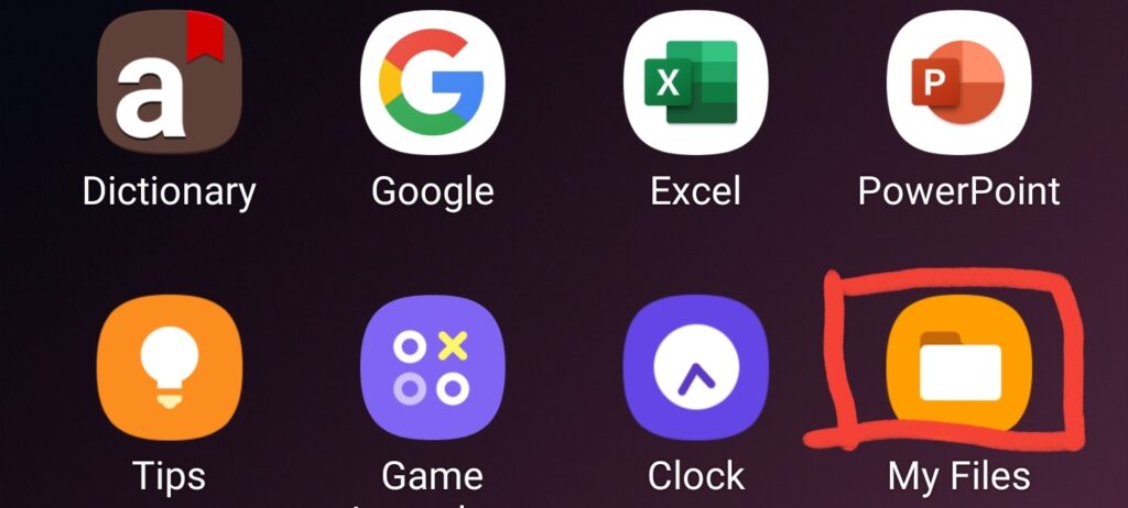 my files whatsapp status