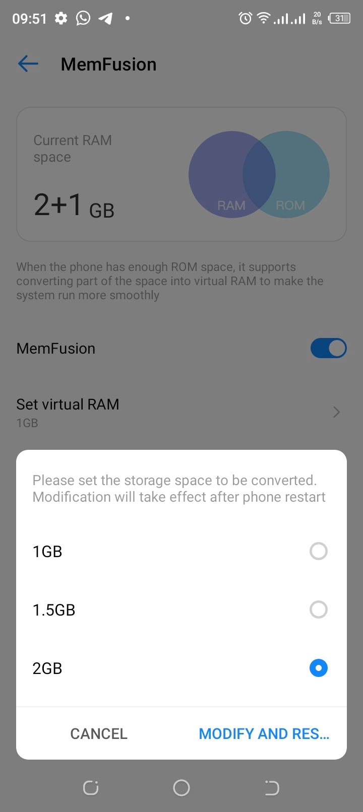 Tecno Spark 8C RAM