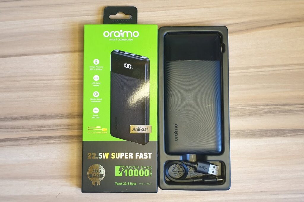 oraimo 10,000mah power bank